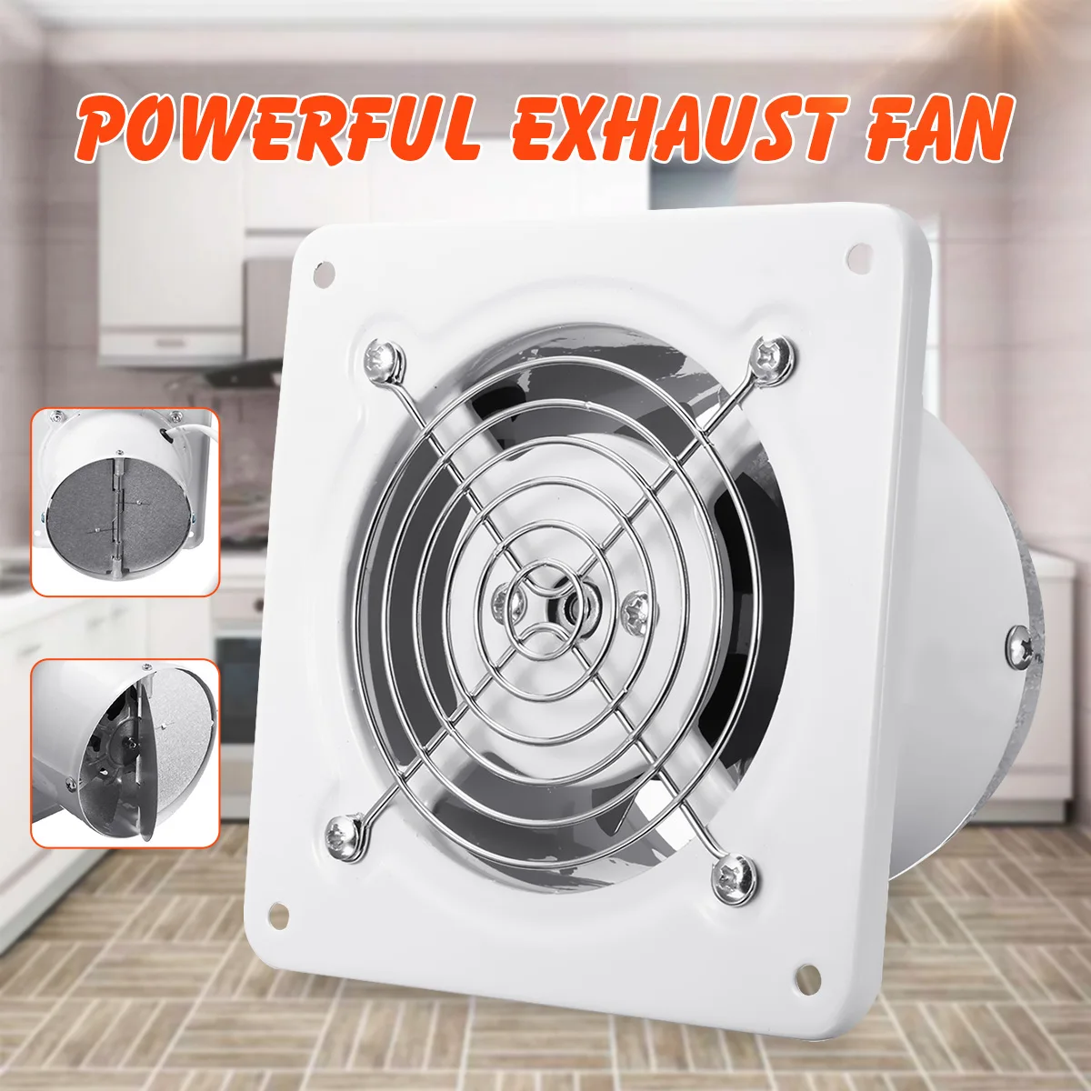 Prezzo 4 Inch 20w 220v Ventilatore Estrattore Ventole di Scarico di Alta Aumento di Velocità Ventola di Scarico Wc Cucina Bagno Appeso A Parete finestra di Vetro