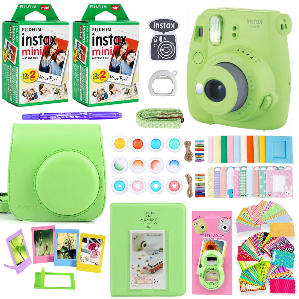 Fujifilm Instax Mini 9 мгновенная фотопленка бумажная камера плечевой ремень сумка Печать