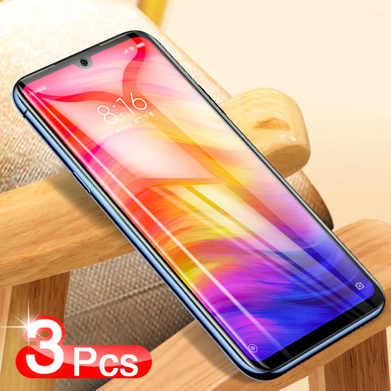 3 шт. закаленное стекло для Xiaomi Redmi Note 7 6 5 Pro S2 5A 6A 5 Plus защита для экрана защитное стекло на Redmi note 7 Pro стекло|Защитные стёкла и плёнки| | АлиЭкспресс