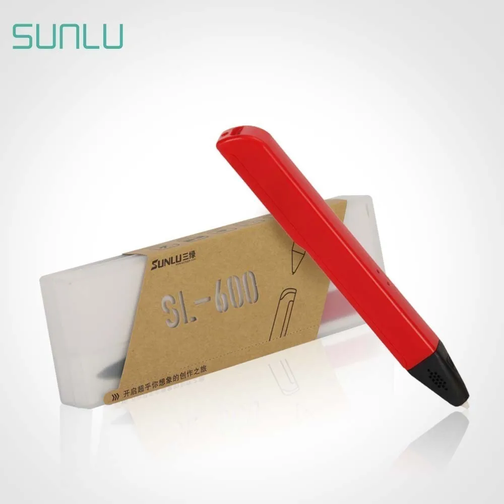 

SUNLU SL-600 3D Printing Pen AS Best Gift For Kids And Adult Good For Children Explore Drawing Creation Gadget 6 Colors
