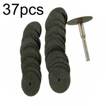 

36pcs 24mm Cut-Off Wheel Cutting Disc Kit Set For Rotary Power Tool W/ Mandrel