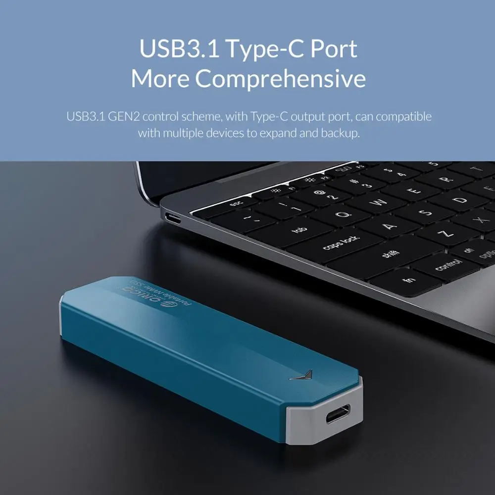  ORICO M2 NVME Externe SSD festplatte 1TB SSD 128GB 256GB 512GB M.2 NVME SSD Tragbare SSD Solid Stat