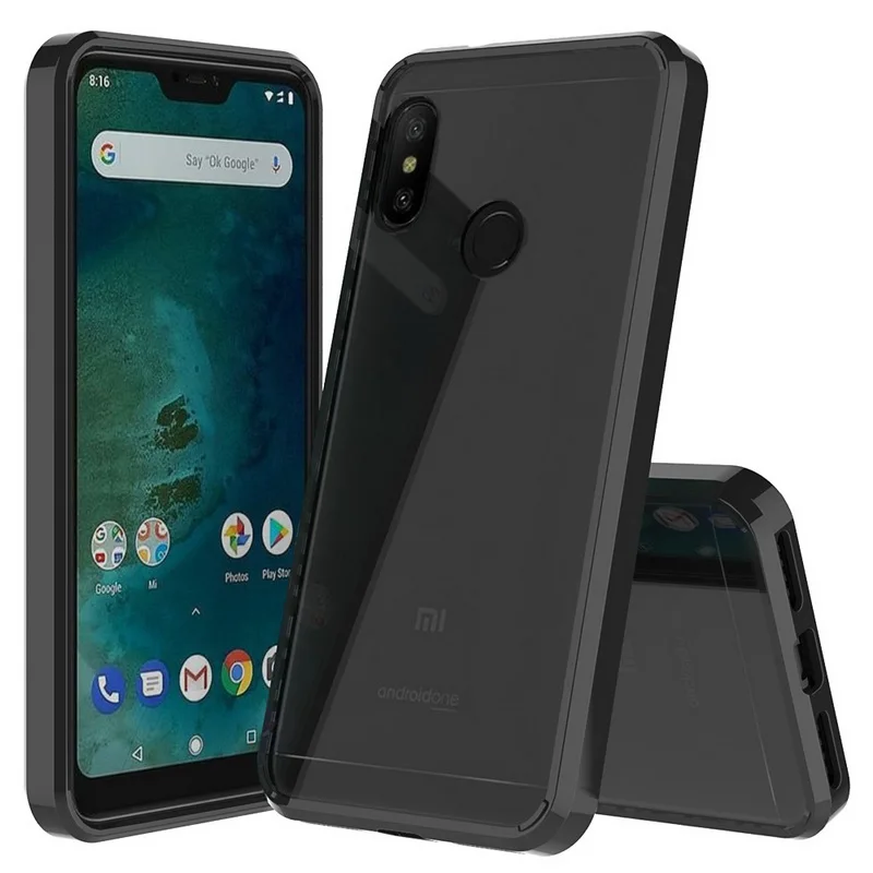 Для Xiaomi mi A2 Lite чехол Кристальный Гибридный Бампер прозрачная твердая акриловая задняя крышка для Xiaomi mi A2lite mi A2 Lite чехол для телефона s Capa
