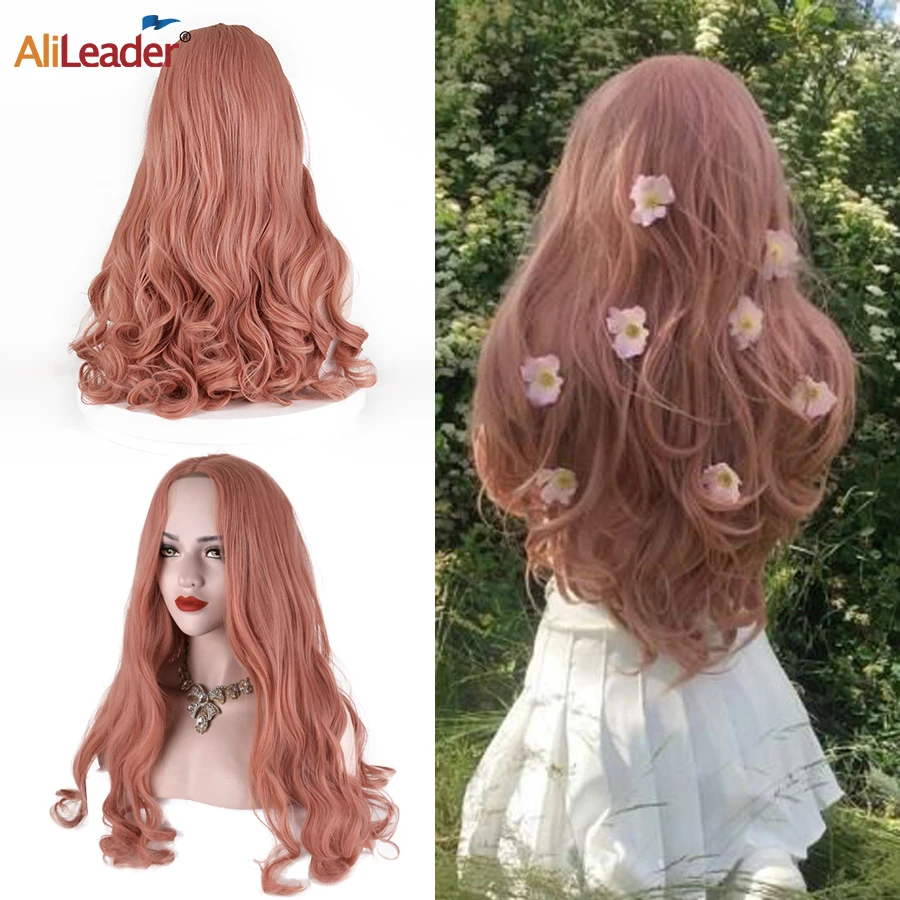 Alileader объемный волнистый парик на кружеве эластичные парики для черных женщин