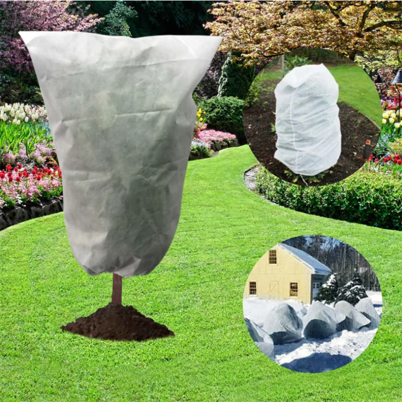 1 PC Winter Plant Warm Cover Antifreeze Tree Shrub Plant Protection Outdoor Yard Vegetation Anti-Frost Bag Garden Multi-size