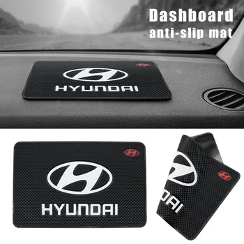 

1PCS Car Styling Anti Slip Mat Auto Silicone Dashboard Non-Slip PVC Mat For HYUNDAI Tucson CRETA Solaris ix35 i20 i30 i40 Santa