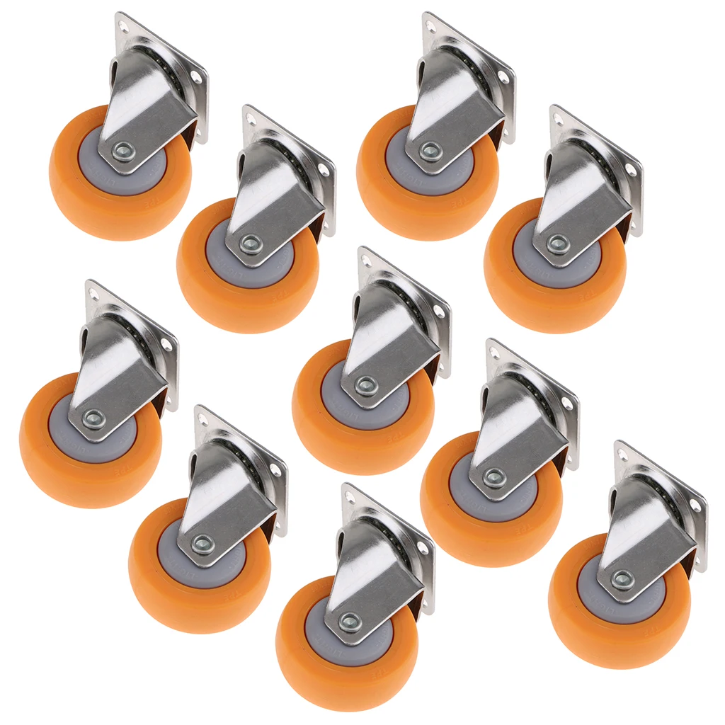 10pcs 360° Swivel Caster Wheels 2