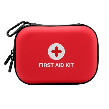 

First Aid Kit - 99 Pcs Waterproof Portable Essential Injuries & Red Cross Emergency Equipment Kits for Car Kitchen Camping Trave