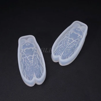 

Crystal Epoxy Cicada Shape Silicone Mold DIY Handmade Jewelry Pendant Mould Craft DIY Pendant Accessories Jewelry Making Tool