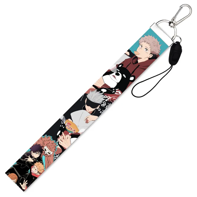 Jujutsu Kaisen Lanyard Berserk Phone Strap Cord Bracelet Short Hanging Rope  Phone Charm Anime Keychain Lanyard Accesorios - AliExpress