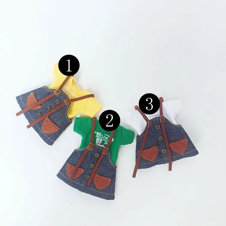 3 only clothes Ob11 одежда для малышей Одежда ob11 Молли Красная Шапочка для верховой езды 1/12 кукольная одежда ковбойский пояс юбка костюм куклы аксессуары - Цвет: 3 only clothes