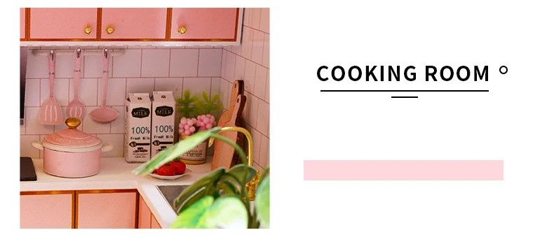 DIY Кукольный дом деревянные кукольные домики миниатюрный кукольный домик мебель набор игрушек для детей Рождественский подарок
