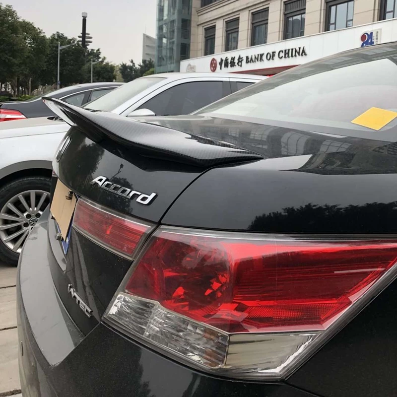 Для Honda Accord спойлер 2008-2013 углеродного волокна/FRP хвост R Стиль спойлер, аксессуары