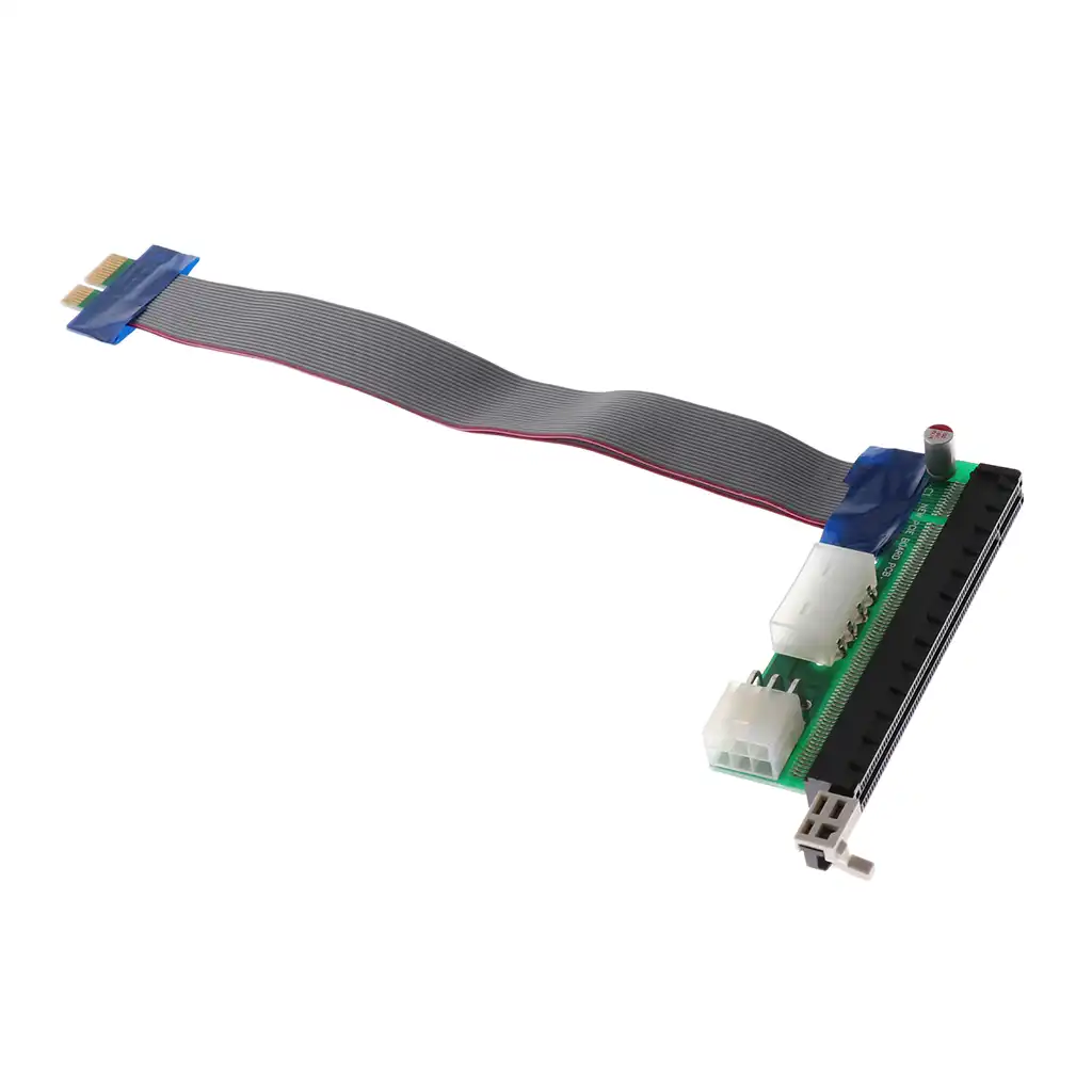 Pci e x1 в x16. Платы на pci для управления. защёлка на плате для pci.