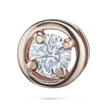 

Red gold pendant with Diamond