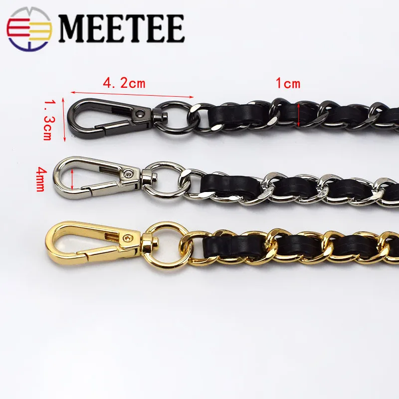 Женская сумка Meetee BD335 1 шт. 120 см из искусственной кожи с металлической