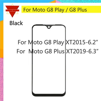 

10Pcs\lot LCD Front Glass Lens For MotorolaMoto G8 Play XT2015 / G8 Plus XT2019 Front Outer Screen Glass Lens Touch Screen