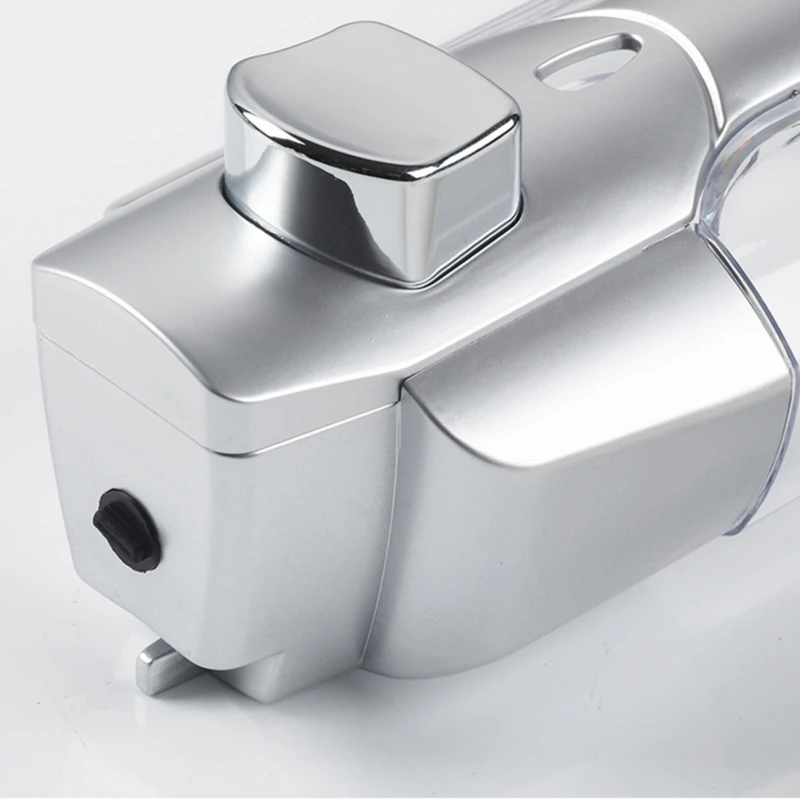 

Bathroom Soap Dispenser Shampoo Shower Container Plastic Soap Rack Wall-Mounted Plastic Manual Single-Head Soap Liquid Box