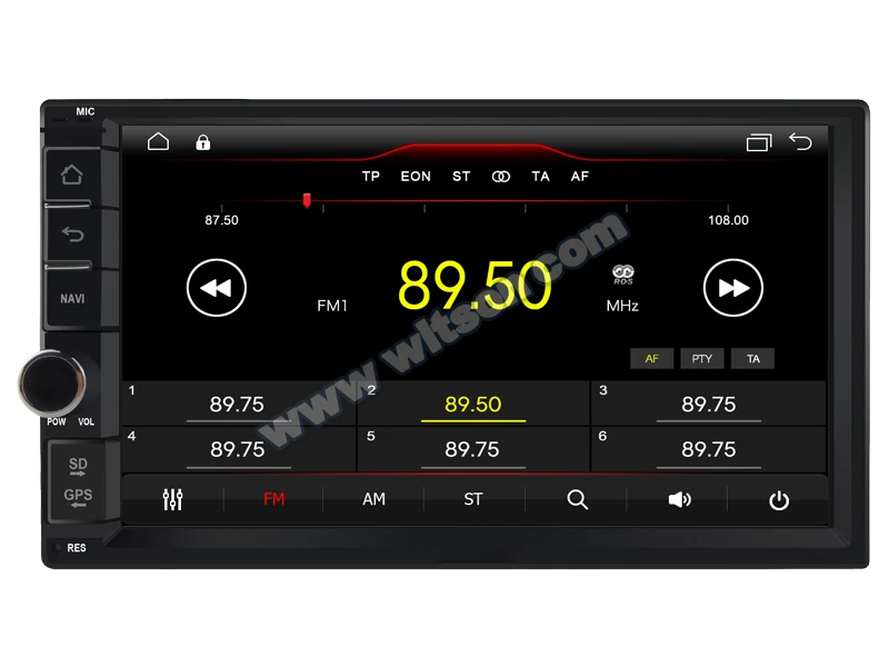 Sale 7" Android 9.0 OS 2 Din Car Multimedia Two Din Car Navigation GPS Double Din Car Radio with Built-in Digital Signal Processor 2