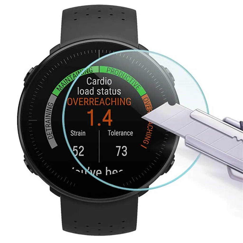 Ouhaobin 3 шт. пленка из закаленного стекла для Polar Vantage V/M Watch Smart Защитная