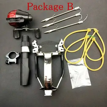 

Powerful Multi-function Archery Bowfishing Shooting fish Slingshot Catapult Hunting bow Fishing Sling Shot arrow kit