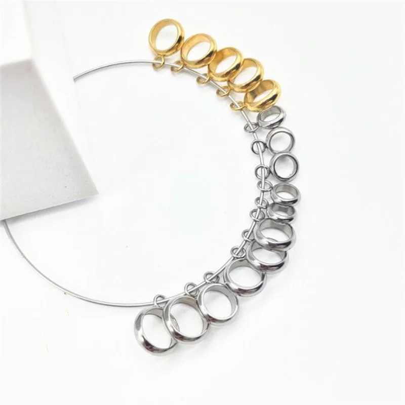 20 stücke Edelstahl Spacer Perlen für Schmuck Machen Fit Charme Halskette Anhänger Kautionen für Diy Armbänder Halskette Zubehör – Detail 3