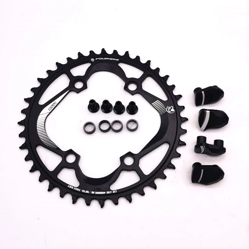FOURIERS MTB велосипедная Звездочка 96 BCD Круглый горный велосипед узкая широкая цепь кольцо велосипедная цепь 34 T-40 T для M9000 M9020