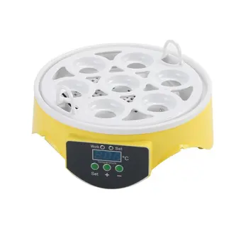 

7 Eggs Chick Incubator Automatic Hatcher Intelligent Small Chicken and Duck Incubator Animal Husbandry