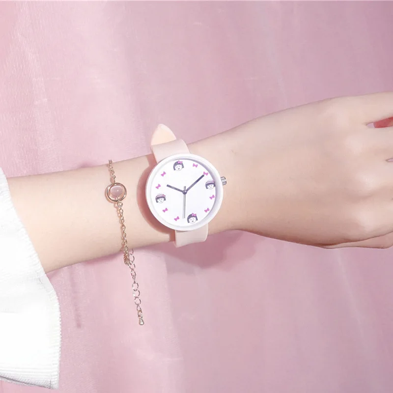 

Children Fashion Watch Cute Colorful Creative Cartoon Dial Design Lovely Kids Watches Quartz Waterproof Clock