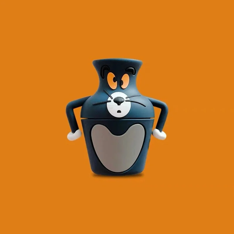 Мягкий силиконовый чехол с изображением Тома и Джерри для Airpods, чехол для Airpods Pro, чехол