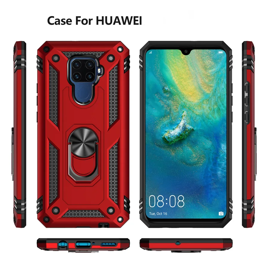 IQD для huawei P20 lite чехол кольцо Кронштейн Автомобильный держатель телефона вращающийся металлический скрытый для huawei P30 mate 20 Lite P20 P30 Pro Чехол