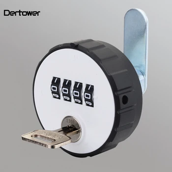 

Circular mechanical tongue lock locker lock office furniture lock filing cabinet drawer lock key double password lock
