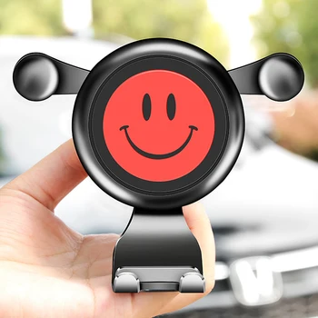

New cartoon universal car car phone holder air outlet gravity non-magnetic bracket car navigation bracket