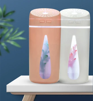 

350ML Air Humidifier With Aquatic ornaments Variable Aromatherapy Essential Oil Diffuser Portable USB Fogger Mist Maker For Home