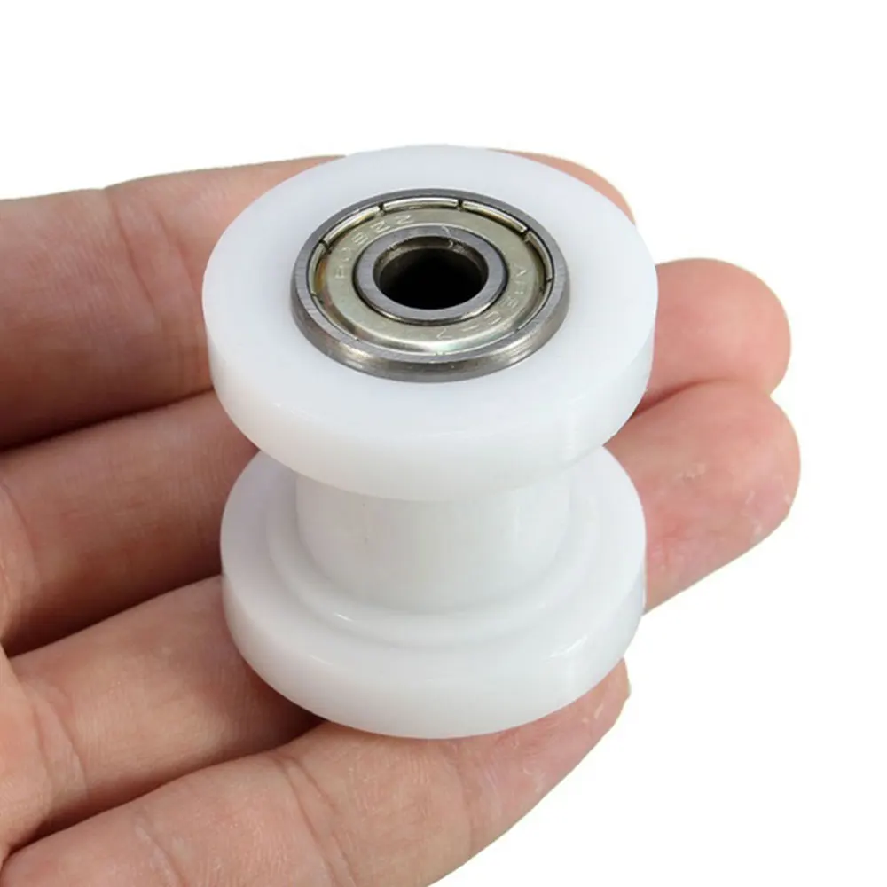Vehemo 8mm Motorcycles Chain Guide Wheel Chain Roller Tensioner Guide Sprocket Motorcycle Accessories Pulley Universal Drive