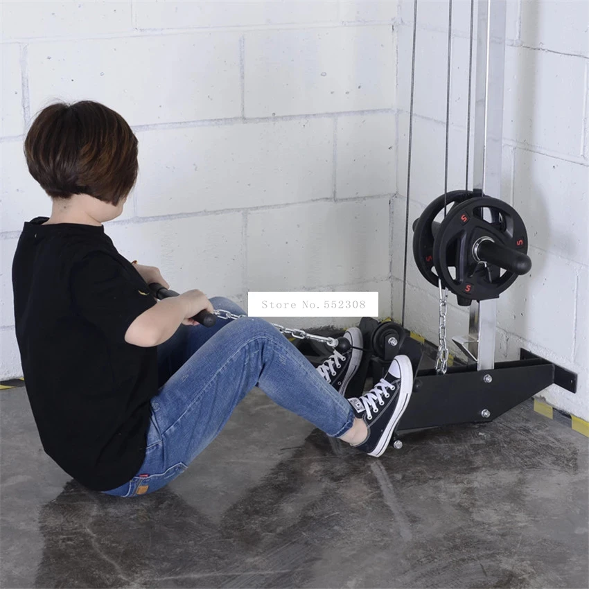 wall mounted rowing machine