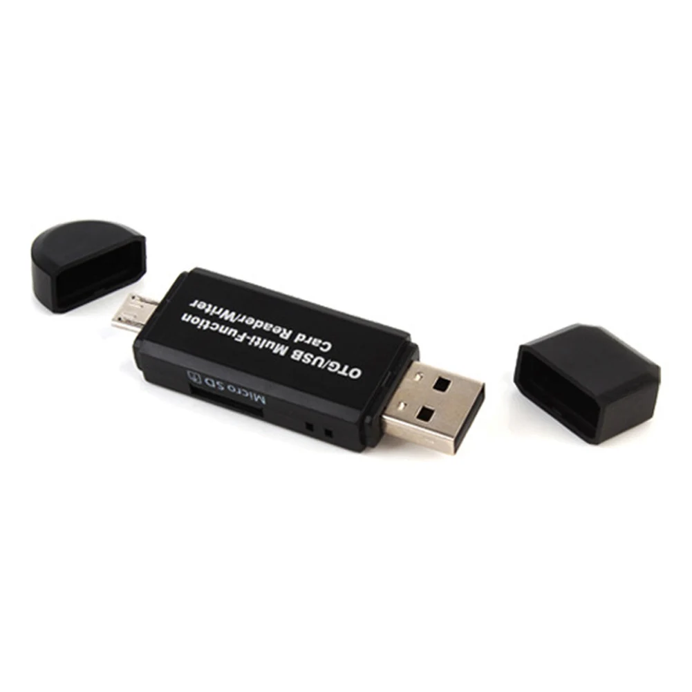Мини Высокоскоростной микро безопасный цифровой/TF кард-ридер USB OTG адаптер для ПК телефона
