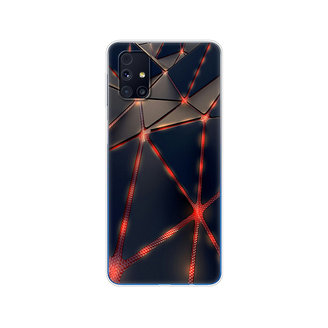 Samsung M31s Cases 6.5" Tpu Soft Silicon Back Phone Cover For Samsung Galaxy M31S GalaxyM31S M 31S m317f m317 Funda flower