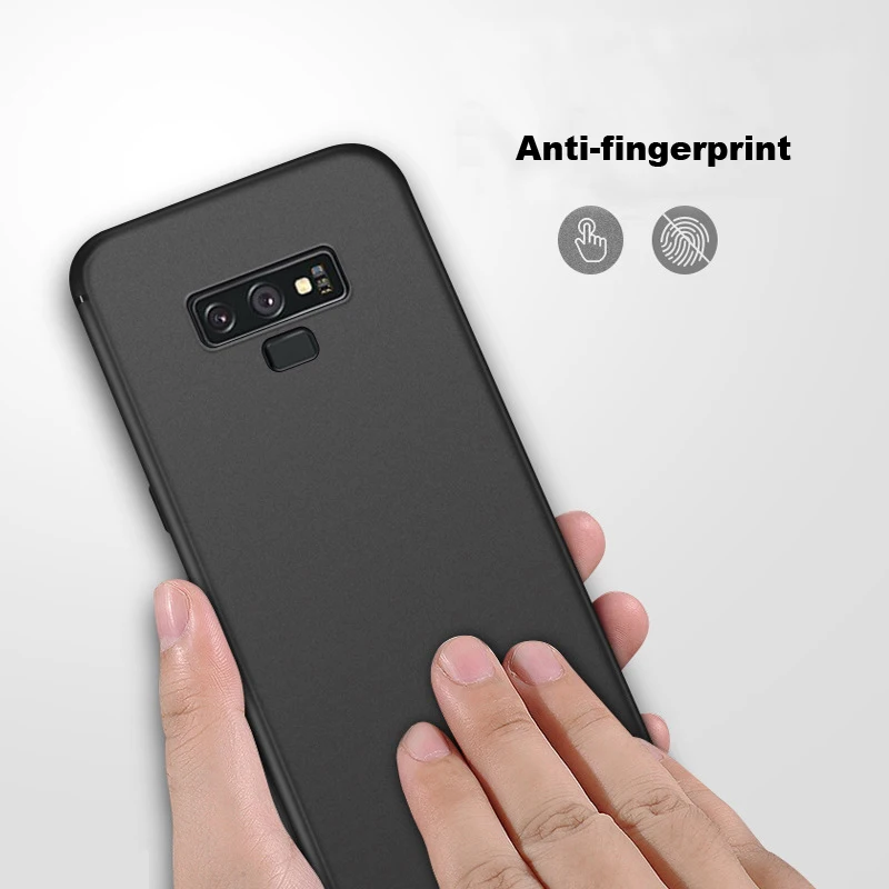 0,26 мм ультра тонкий матовый ТПУ чехол для телефона для samsung Galaxy Note 9 Полный мягкий силиконовый задний чехол противоударный Тонкий чехол Note9