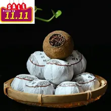 20 шт. натуральный растительный чайный пакетик мандариновая кожура пуэр чайный пакетик Сделай Сам китайский Qinggan Pu'er чай