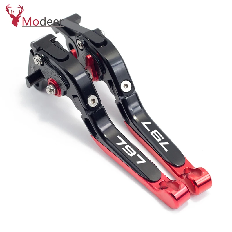 Мотоцикл тормоза рычаг сцепления для Ducati Monster 797 Monster Мотоцикл CNC Алюминиевые Регулируемые тормозные рычаги сцепления