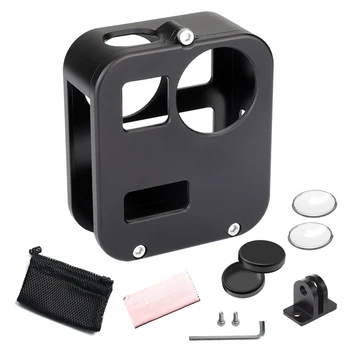 

Aluminum Alloy Black Waterproof Durable Protective Cage Camera Accessories Case With Lens Cap Housing Shell Cover For GoPro Max