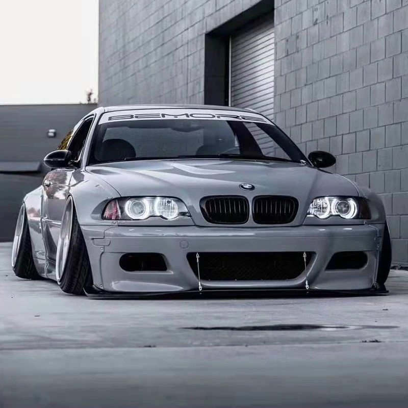 Автомобильный комплект с широким корпусом для BMW E46 2 дверь 4 двери FRP
