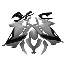 Voor Kawasaki Ninja ZX 300 ZX300 2013 Carrosserie Stroomlijnkappen Spuitgiet Unpainted Hoge Kwaliteit ABS Elasticiteit Hittebestendigheid(China)