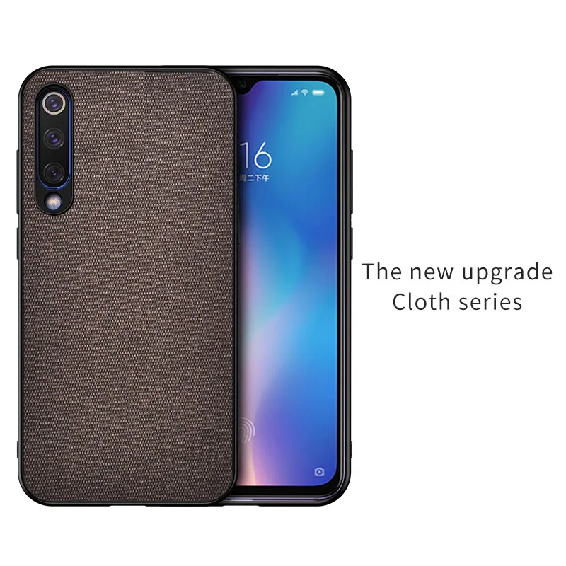 9 Мягкий чехол-рамка для Xiaomi mi CC9 CC9E 9T Pro mi 8 9 SE A3 A2 Lite Red mi K20 Pro 7A Note 7 6 Pro тканевый ударопрочный чехол - Цвет: 9
