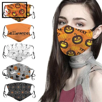 

Women Man Cotton Halloween Masks Pollution Face Masks Reusable 5pc Mascarilla Reutilizable Mondkapjes mask for face Masque