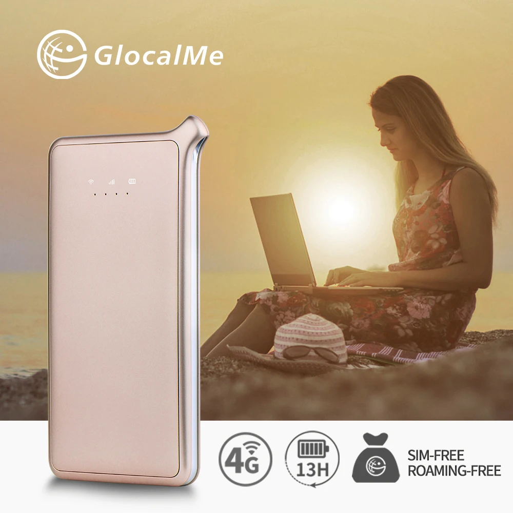 Glocalme U2S 4G беспроводной Wifi роутер высокоскоростной портативный Wi-Fi роутер 4G LTE разблокированная Мобильная WiFi точка доступа с Sim No RoamingFee