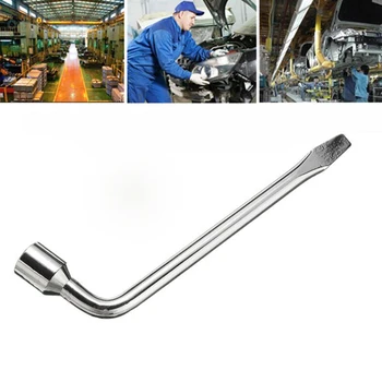 

Tool Wrench Equipment Steel Silver With extra leverage L Type Car Truck Nut