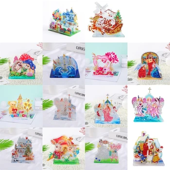 

5D Diamond Painting Kits for Kids Adult Beginners Table Decor Paint By Number 449C