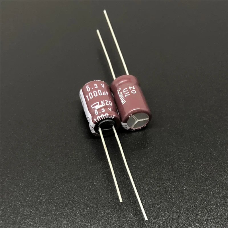 100 шт. 1000 мкФ 6 3 В NCC KZG 8x12 мм 6.3V1000uF супер низкий ESR PC материнская плата конденсатор |